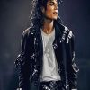 MJ Bad Buckle Leather Jacket