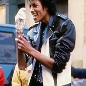 Iconic Michael Jackson Pepsi Commercial Black & White Jacket