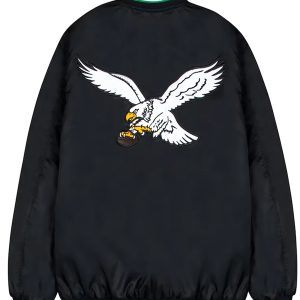 Eagles Black Bomber Jacket