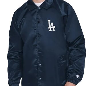 Blue Retro LA Dodgers Jacket