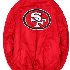 San Francisco 49ers Red Bomber Jacket