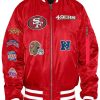 49ers San Francisco Red Bomber Jacket