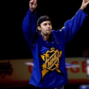Justin Bieber NHL All-Star Jersey