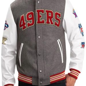 San Francisco 49ers Challenger Varsity Jacket