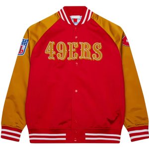 San Francisco 49ers Faithful to The Bay Red and Gold Jacket