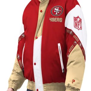 San Francisco 49ers Pro Player Tape Jacket