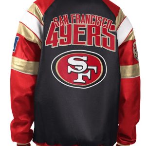 G-III 49ers Varsity Jacket