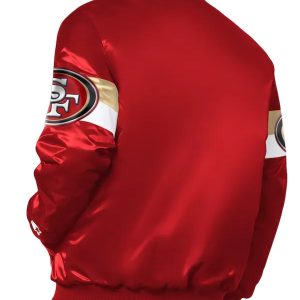 San Francisco 49ers Varsity Satin Jacket