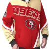 San Francisco 49ers Maximum Racing Scarlet Jacket