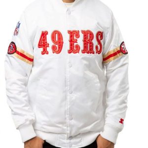 49ers Starter Gold Trim Jacket