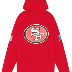 OVO 49ers Scarlet Hoodie Perfect for Game Day & Streetwear