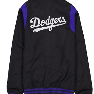 Premium LA Dodgers Teddy Varsity Jacket