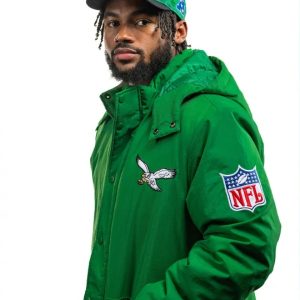 Eagles Exclusive Kelly Green Starter Jacket