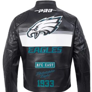 Philly Eagles Leather Jacket