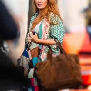 It Ends With Us 2024 Blake Lively Paisley Shirt