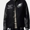 Philadelphia Eagles Bradley Cooper Black Varsity Jacket