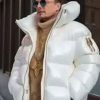 Elon Musk White Puffer Jacket