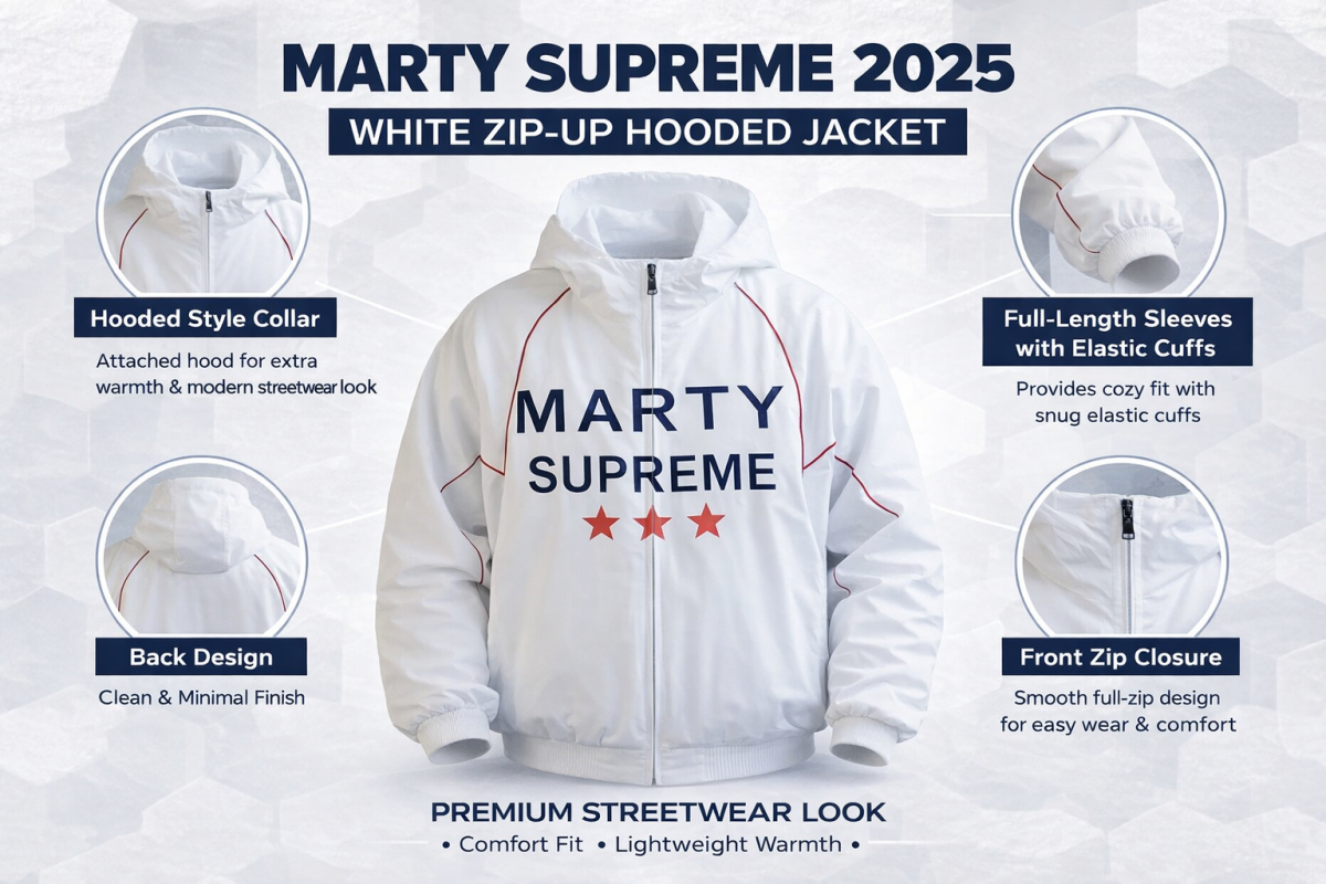 Buy Timothée Chalamet White Marty Supreme Jacket