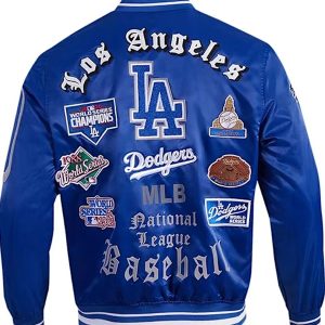 LA Dodgers Old English Blue Jacket