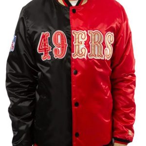 San Francisco 49ers Red and Black Jacket