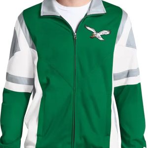 Philadelphia Eagles Contender Tricot Track Jacket