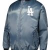 LA Dodgers Charcoal Bomber Jacket