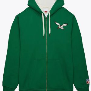 Philadelphia Eagles Kelly Green Playoff Hoodie