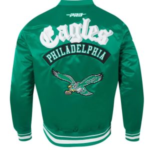Philadelphia Eagles Satin Jacket