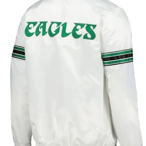 White Philadelphia Eagles Jacket