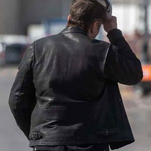 Premium Cafe Racer Leather Jacket Inspired by Elon Musk