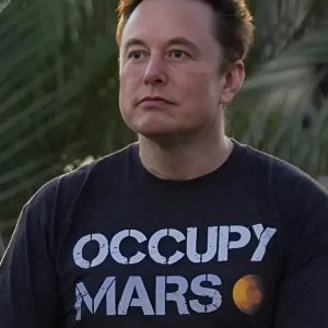 Occupy Mars Black T-Shirt