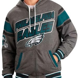 Philadelphia Eagles Extreme Gray Hoodie