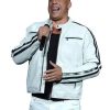 Fast X 2023 Vin Diesel White Leather Jacket