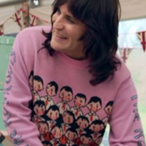 Noel Fielding Pink Jumper