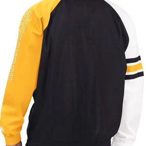 Unisex Pittsburgh Steelers Half Zip Pullover Jacket