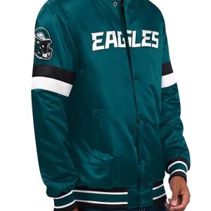 Philadelphia Eagles Green Bomber Jacket
