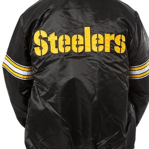 Snoop Dogg Steelers Satin Jacket