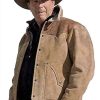 John Dutton Shearling Leather Jacket