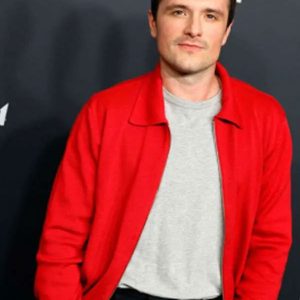 Josh Hutcherson Marty Supreme Premiere Red Jacket