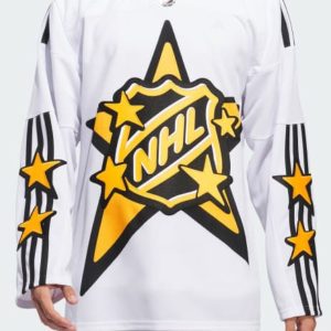 Justin Bieber NHL White Jersey