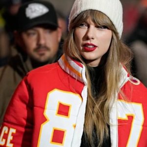 Kelce 87 Taylor Swift Puffer Jacket