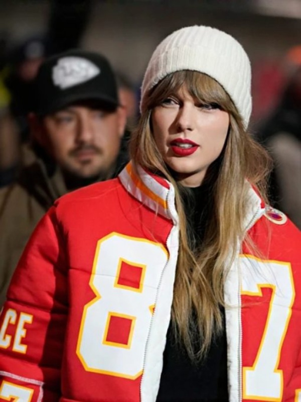 Kelce 87 Taylor Swift Puffer Jacket