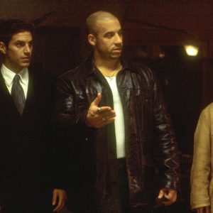 Knockaround Guys Vin Diesel Black Leather Jacket