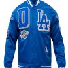 LA Dodgers Mashup Classic Blue Bomber Jacket