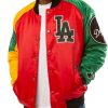 Los Angeles Dodgers Ty Mopkins Satin Jacket