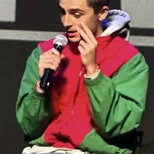 Red and Green Marty Supreme Timothée Chalamet Jacket