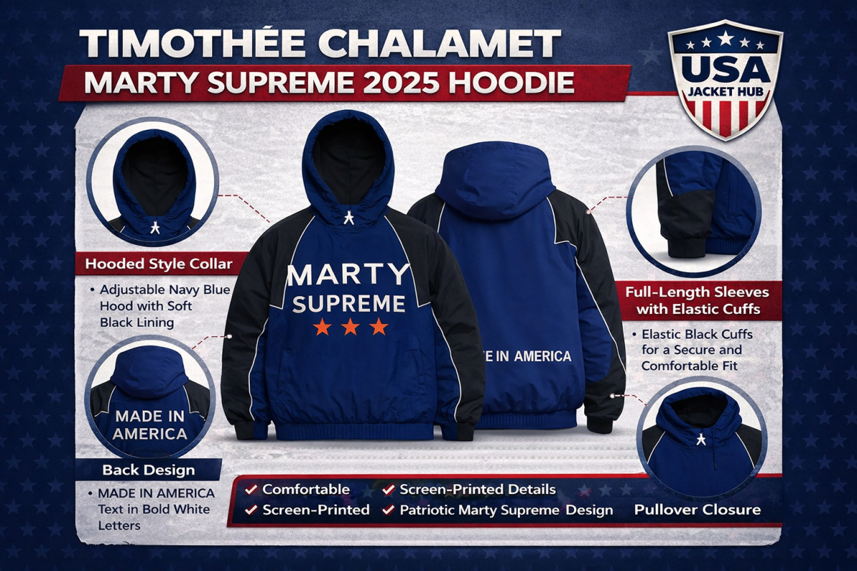 Marty Supreme Jacket Timothee Chalamet Hoodie