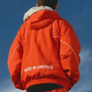 Marty Supreme 2025 Timothee Chalamet Orange Jacket