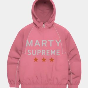 Timothee Chalamet Marty Supreme Pink Jacket