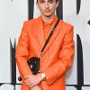 Marty Supreme Timothee Chalamet Orange Blazer